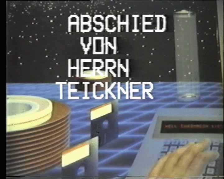 Verabschiedung Teickner 1988